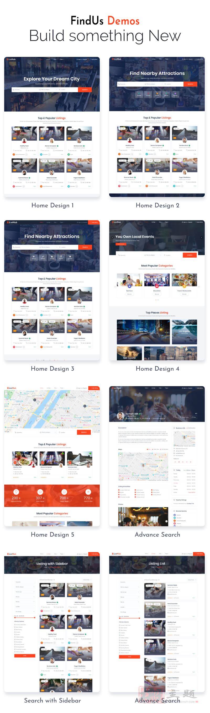 图片[2]-Findus 1.1.24汉化中文版|列表目录自定义设计响应式WordPress主题模板-搬主题
