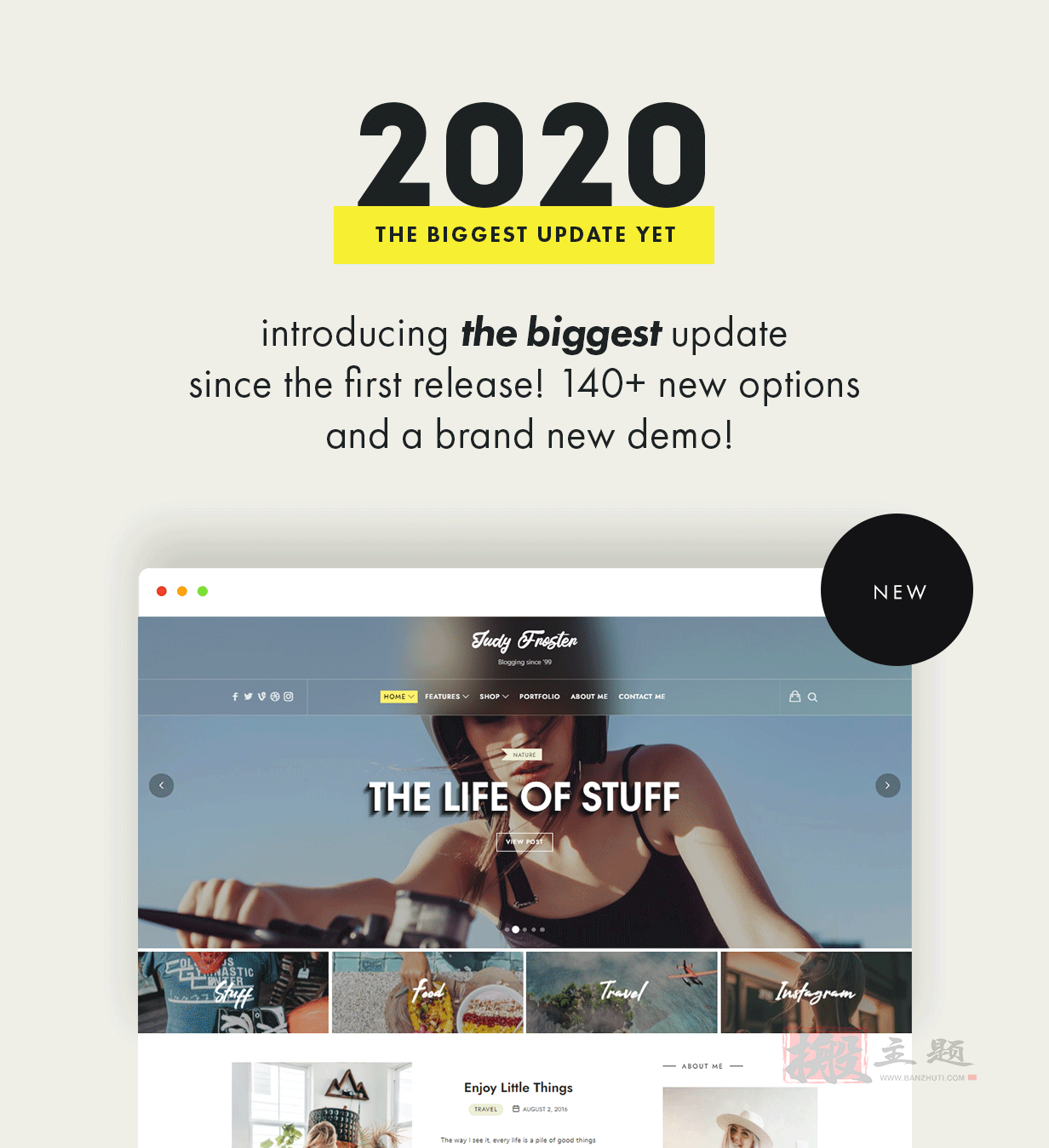 图片[3]-TheBlogger 2.1.2汉化中文版|自定义高级博客CMS WordPress主题模板-搬主题