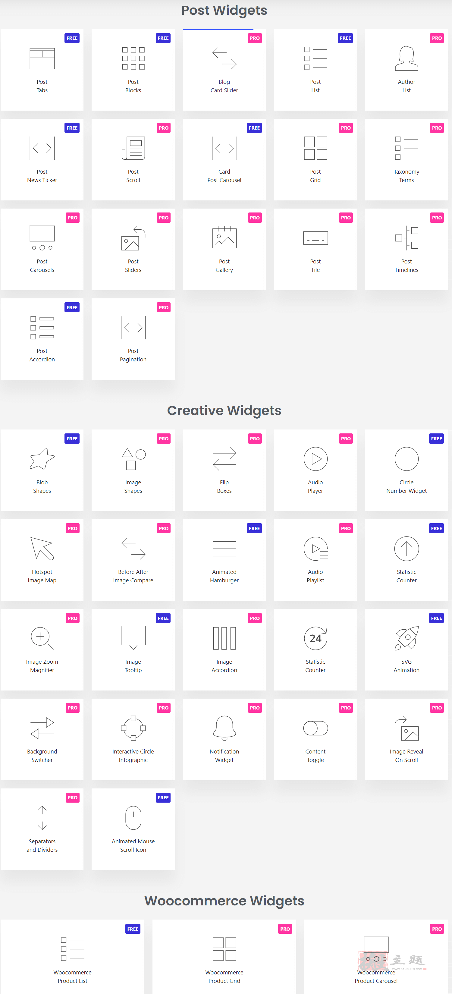 图片[2]-Unlimited Elements for Elementor Pro汉化中文版|Elementor高级扩展元素包WordPress插件介绍-搬主题
