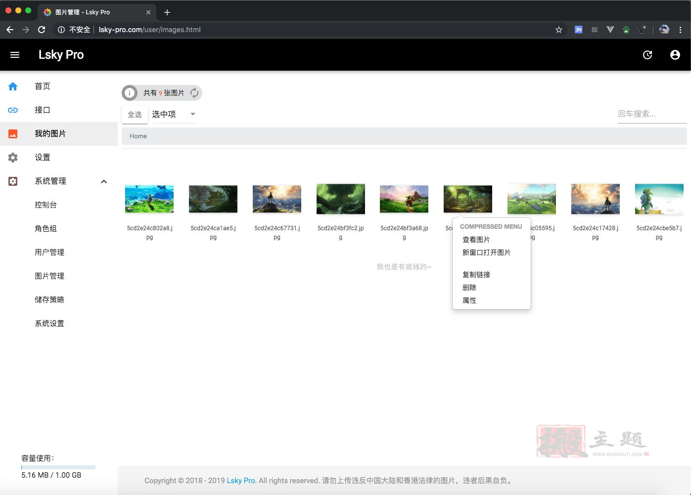 图片[3]-Lsky Pro 1.6.3兰空图床免费开源版|功能强大的自建图床程序-搬主题