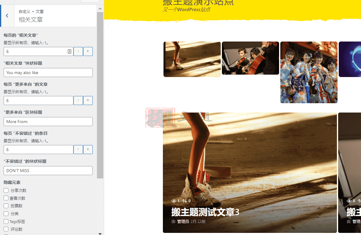图片[14]-BoomBox完美汉化中文版|多用途病毒杂志WordPress主题介绍-搬主题
