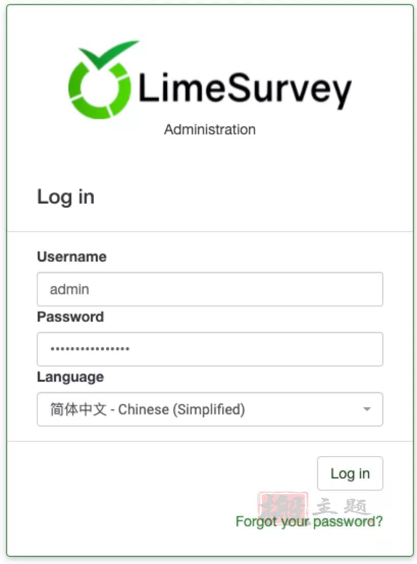 图片[4]-开源投票调查系统LimeSurvey搭建部署图文教程-搬主题