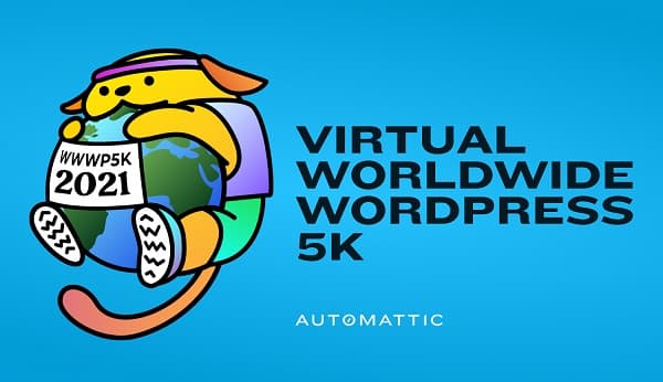 全球WordPress虚拟5K定于2021年10月1日至30日举行-搬主题