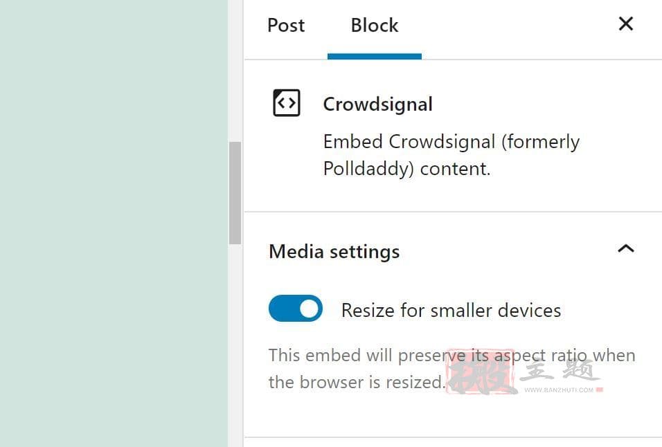 图片[11]-WordPress使用教程之使用Crowdsignal调查投票选择区块-搬主题