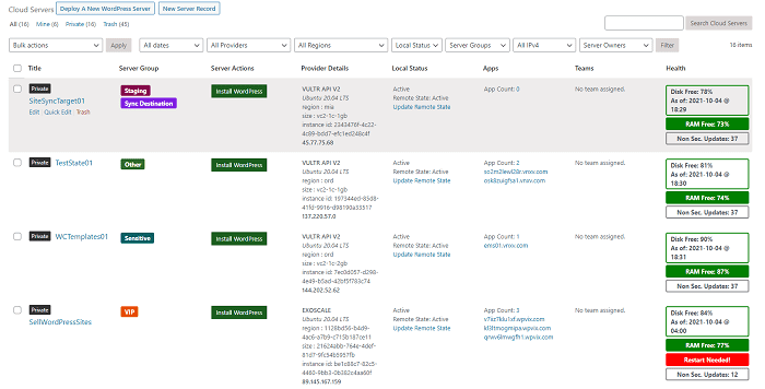 WPCloudDeploy将网站和服务器管理引入WordPress管理中-搬主题
