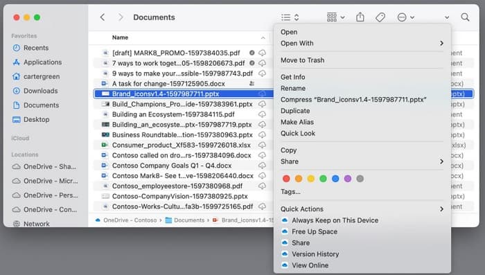 微软OneDrive网盘按需文件同步功能面向MacOS 12.1或更高版本用户推出-搬主题