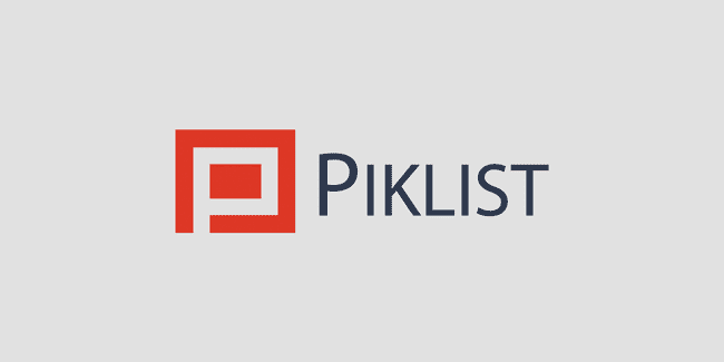 著名开发框架Piklist即将关闭-搬主题
