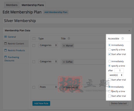 图片[4]-WooCommerce Memberships汉化中文版|WooCommerce会员资格扩展插件介绍-搬主题