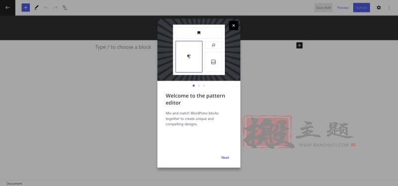 图片[5]-WordPress.org Pattern Creator现在向公众开放-搬主题