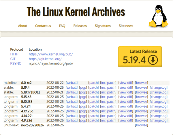 图片[2]-Linux内核Kernel 5.18宣告结束生命周期 建议升级-搬主题