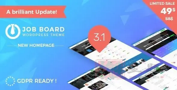 InJob 3.5.3汉化中文版|工作招聘机构及人力资源WordPress主题-搬主题