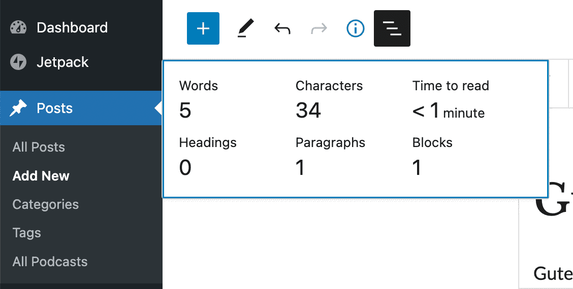 Gutenberg 14.5引入新的