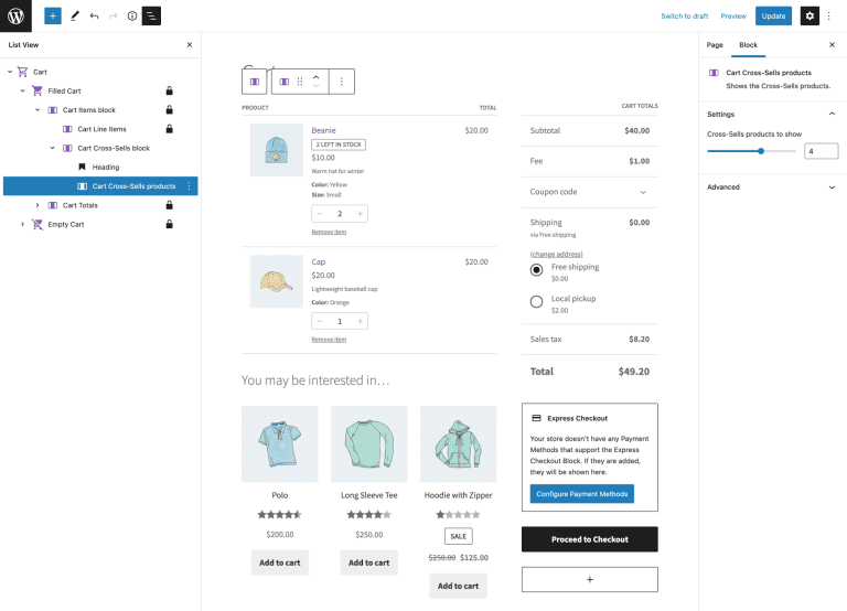 WooCommerce 7.1增加了购物车区块交叉销售,包括高性能的订单存储在功能标志后面-搬主题
