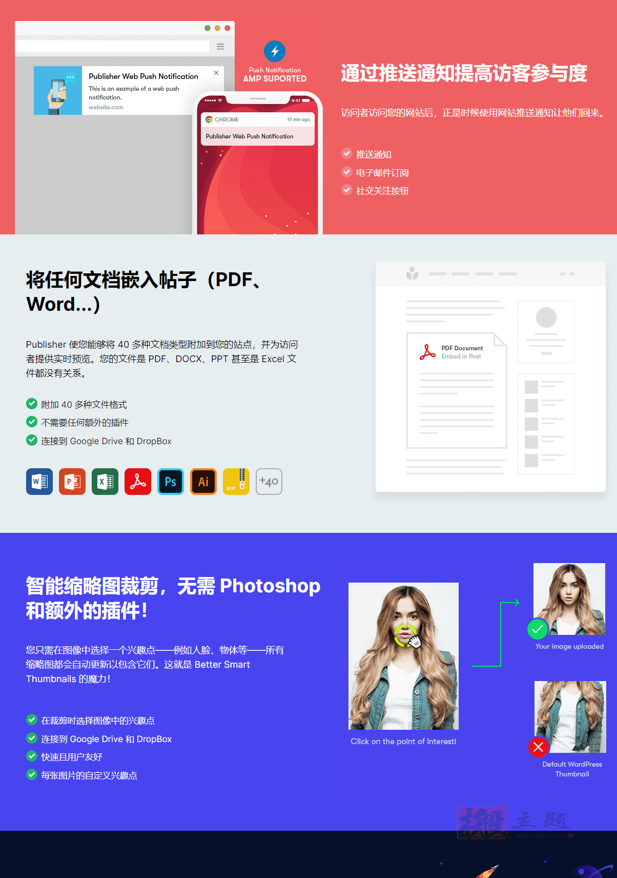 图片[4]-Publisher Pro汉化中文版|杂志报纸博客多合一WordPress主题介绍-搬主题