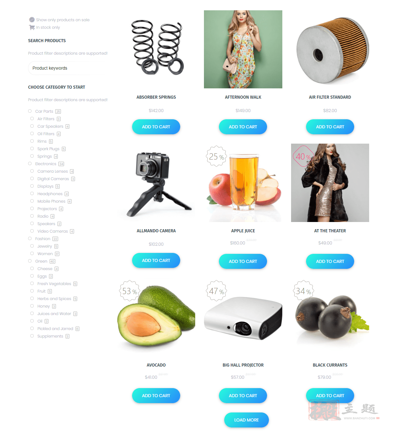 图片[4]-Product Filter for WooCommerce完美汉化中文版|WooCommerce产品自定义筛选器插件介绍-搬主题