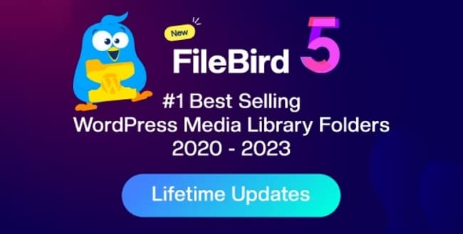 FileBird Pro 6.2.5完美汉化中文版|WordPress媒体库文件夹自定义管理插件-搬主题