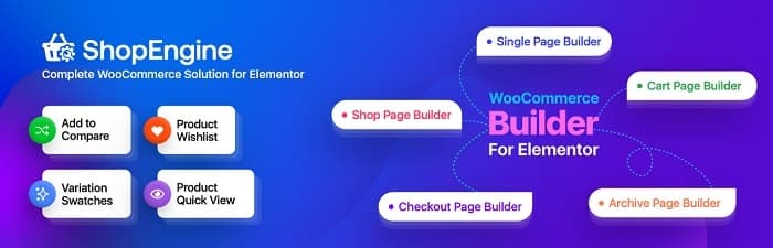 ShopEngine Pro汉化中文版|Elementor自定义WooCommerce模板生成器插件介绍-搬主题