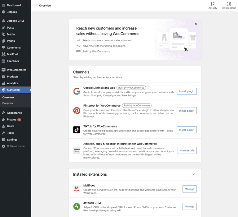 图片[2]-WooCommerce 7.7.0版本将多渠道营销带出测试区-搬主题