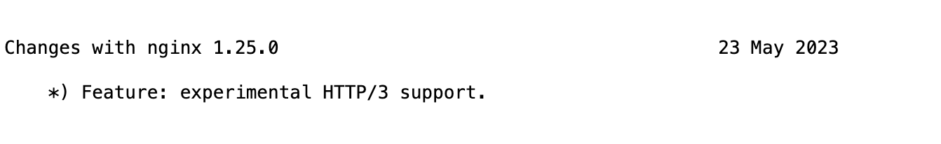 Nginx 1.25.0发布 增加HTTP/3功能-搬主题