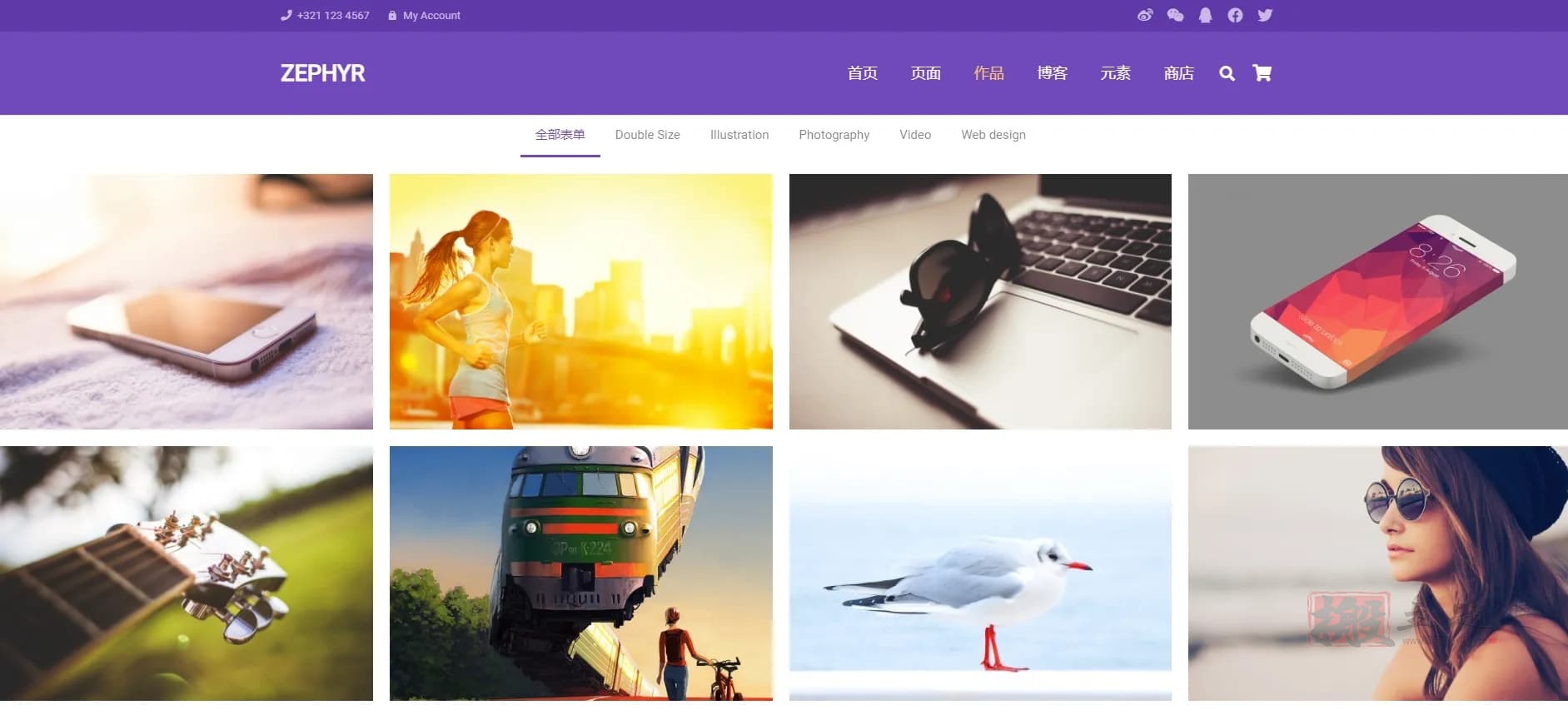 图片[6]-Zephyr汉化中文版|可视化自定义设计WordPress企业主题介绍-搬主题