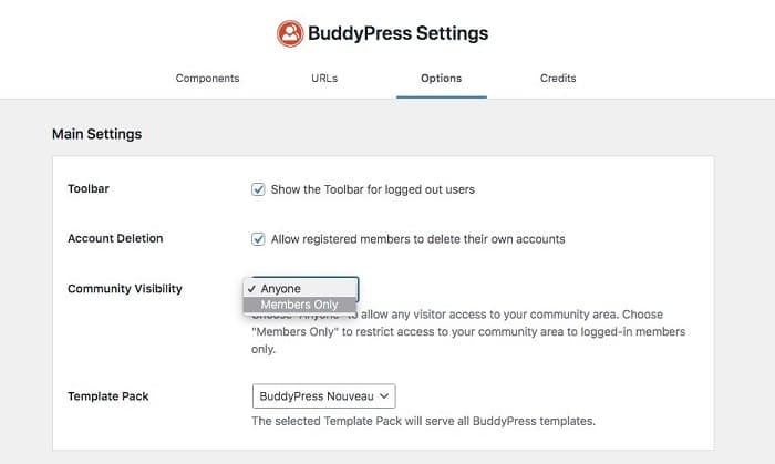 BuddyPress 12.0将推出仅限会员访问的功能-搬主题
