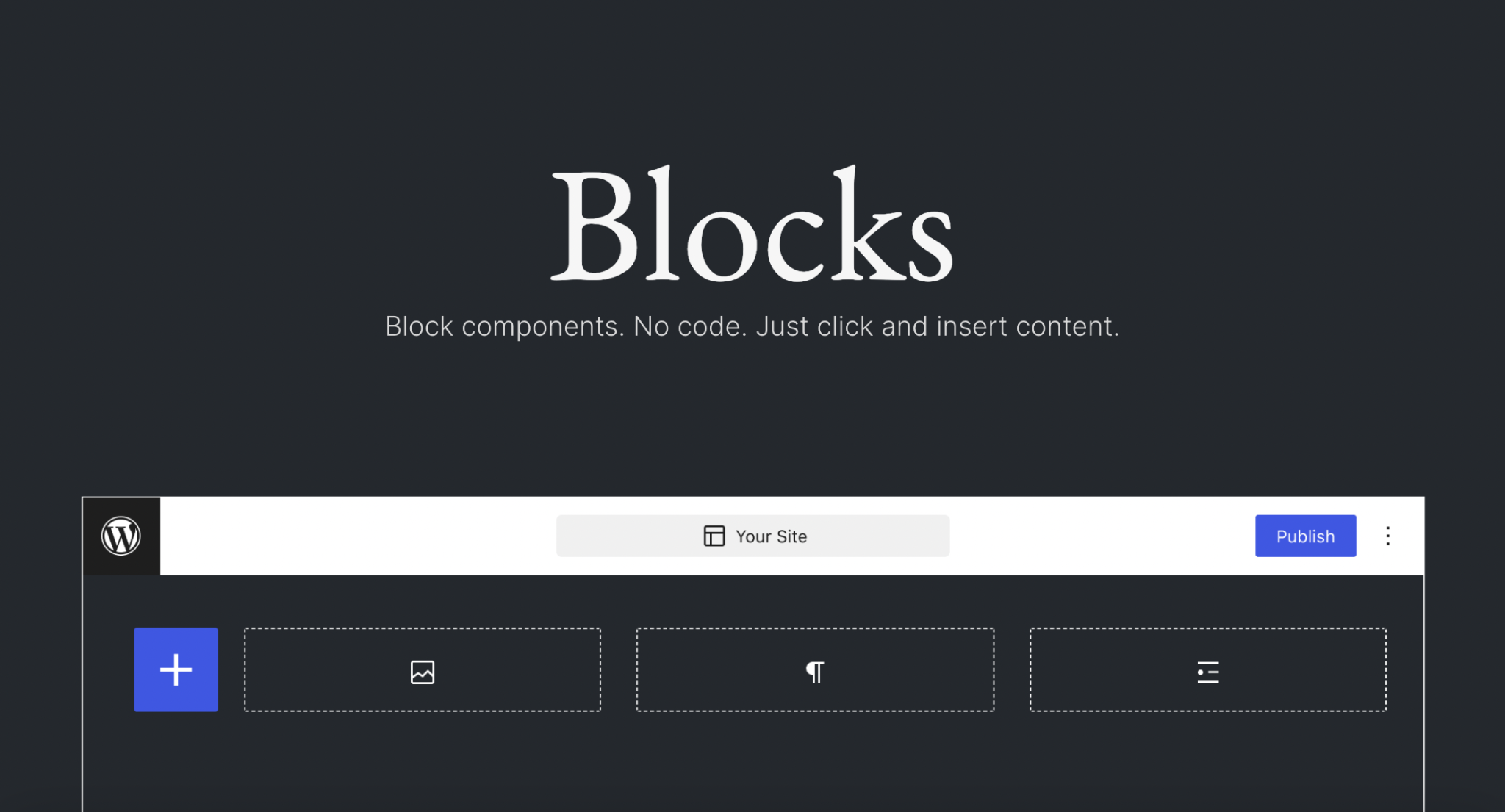 WordPress.org新增区块解释的页面-搬主题