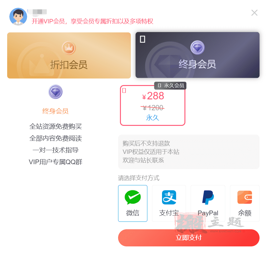 图片[4]-加入本站VIP会员-搬主题