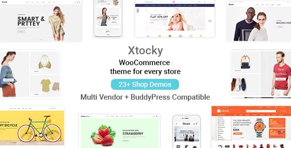 Xtocky完美汉化中文版|商城自定义WooCommerce WordPress主题介绍-搬主题