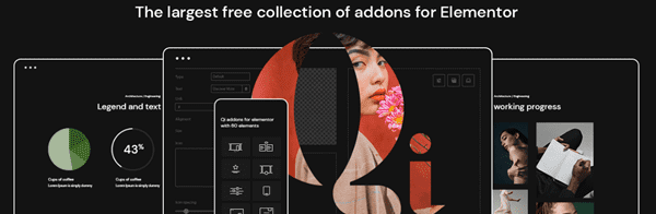 Qi Addons For Elementor Premium 1.12.0汉化中文版|灵活强大的Elementor扩展插件-搬主题