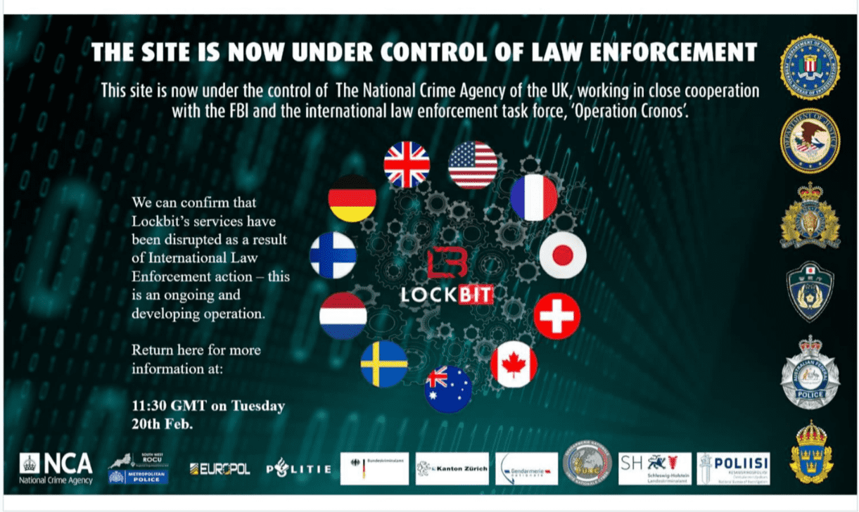 图片[3]-11国执法部门联手打击关停LockBit黑客组织网站-搬主题