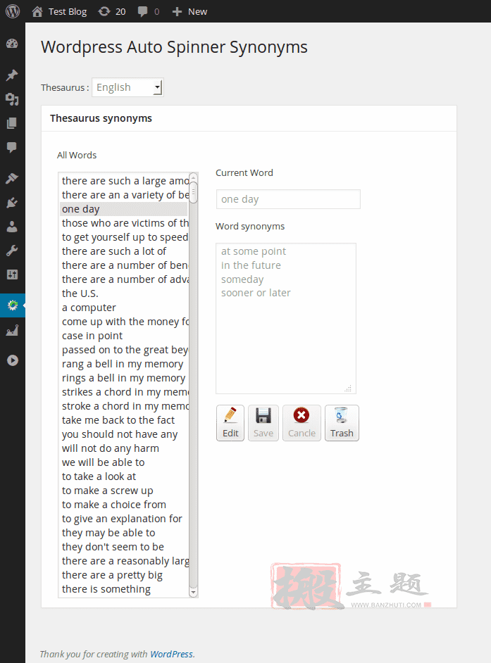 图片[6]-WordPress Auto Spinner 3.26.0英文专业版|WordPress文章伪原创插件-搬主题