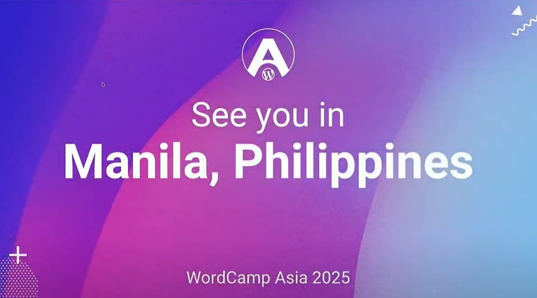 WordCamp Asia 2025定于明年2月在菲律宾马尼拉举行-搬主题