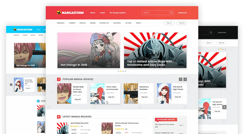 Madara 2.2.5.3汉化中文版|响应式WordPress漫画小说主题模板-搬主题
