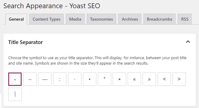 图片[2]-在Yoast SEO插件中添加 | 分隔符教程-搬主题