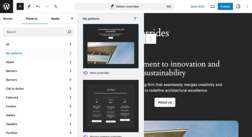 图片[5]-WordPress 6.6版本更新 样板覆盖、区块绑定 API、数据视图功能大全-搬主题