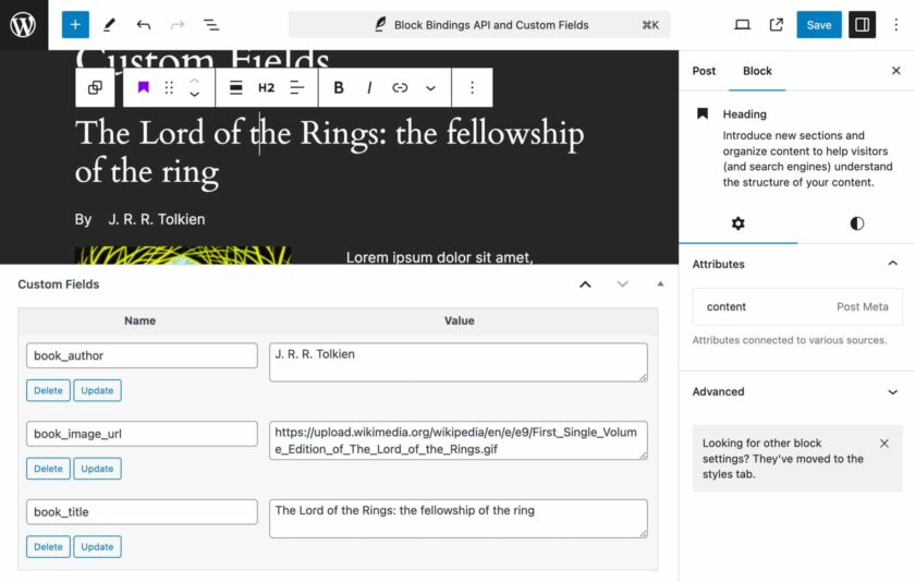 图片[9]-WordPress 6.6版本更新 样板覆盖、区块绑定 API、数据视图功能大全-搬主题