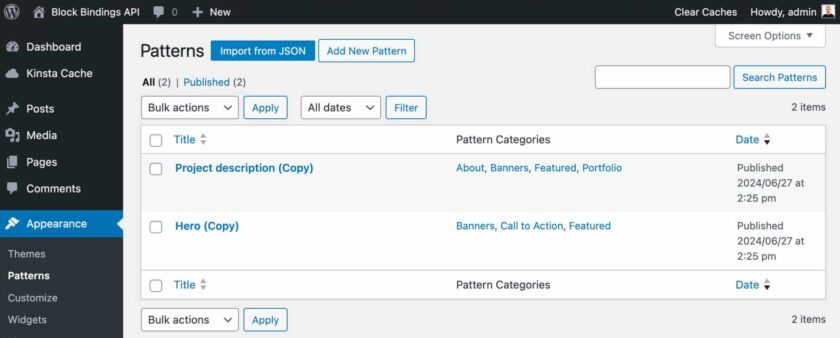 图片[21]-WordPress 6.6版本更新 样板覆盖、区块绑定 API、数据视图功能大全-搬主题