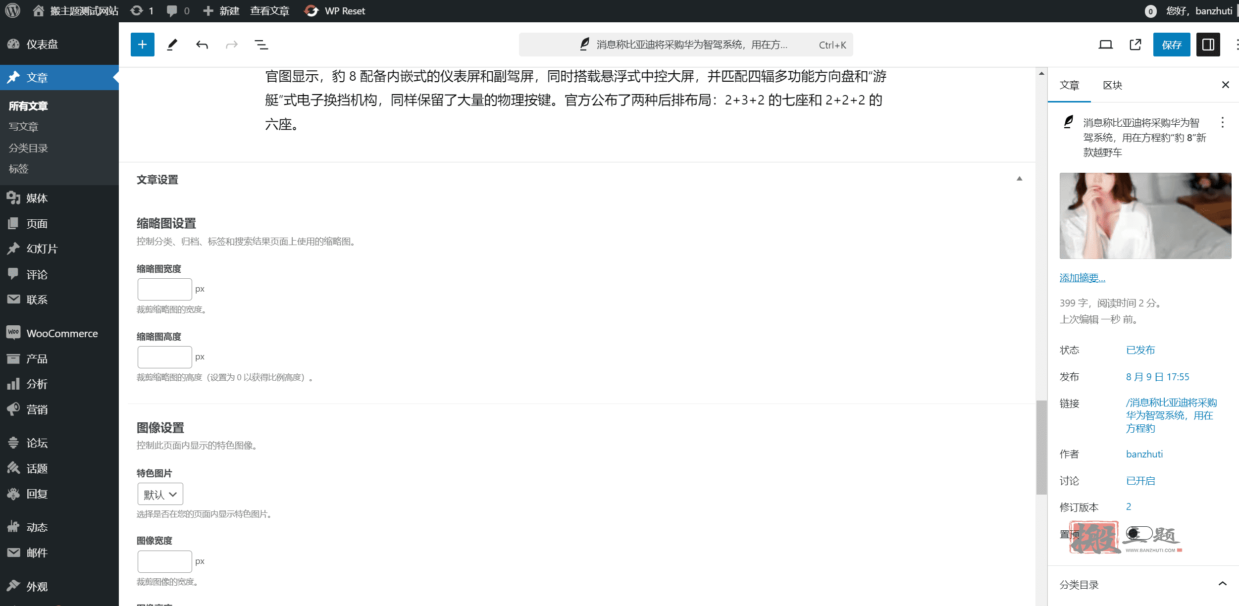 图片[11]-Buddy汉化中文版|轻量简易博客论坛WordPress主题模板介绍-搬主题