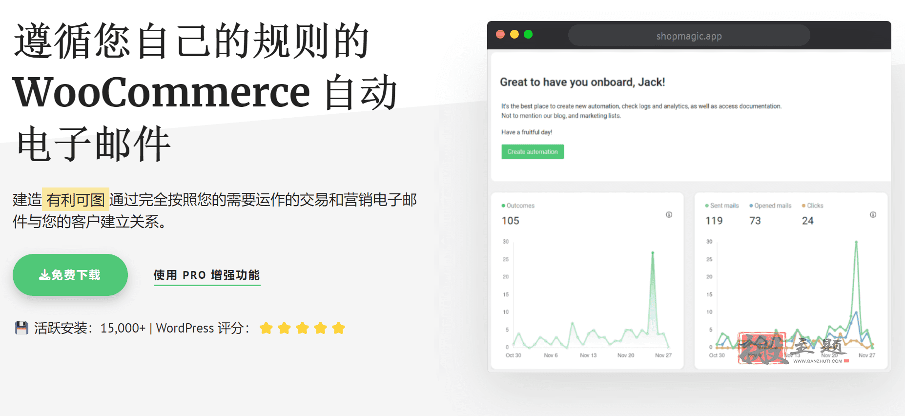图片[2]-ShopMagic Pro汉化中文版|WooCommerce电子邮件及营销自动化WordPress插件介绍-搬主题