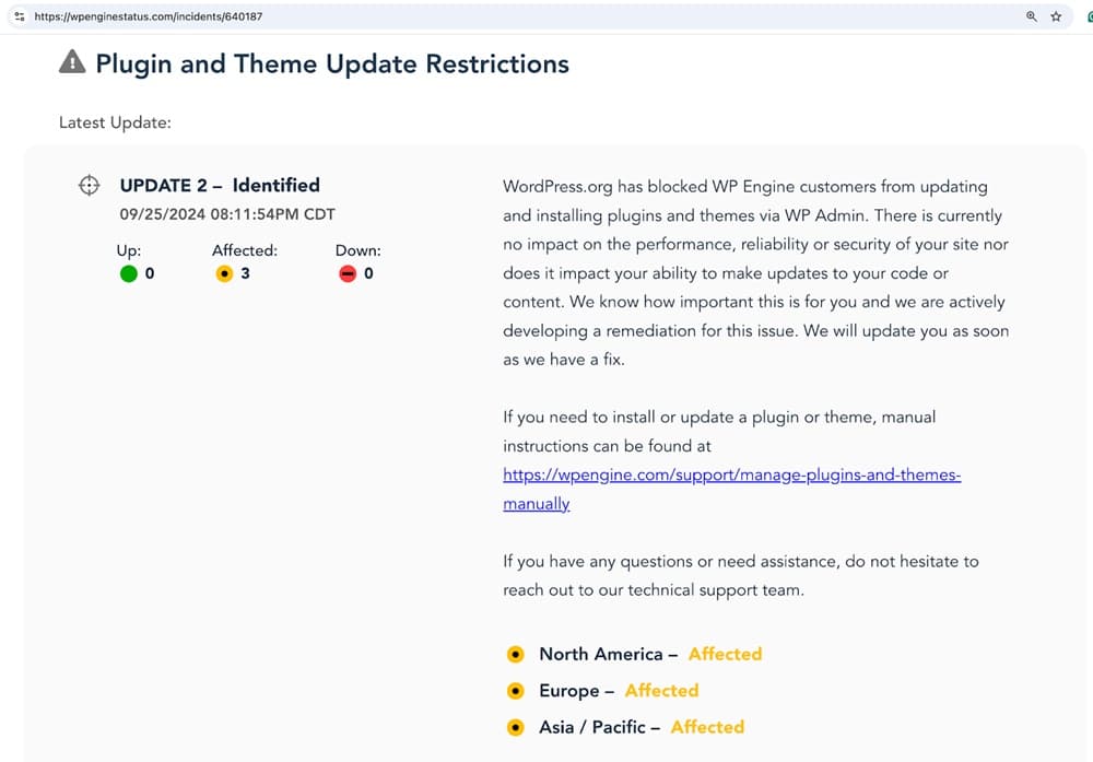 WP Engine被禁止使用WordPress.org资源-搬主题