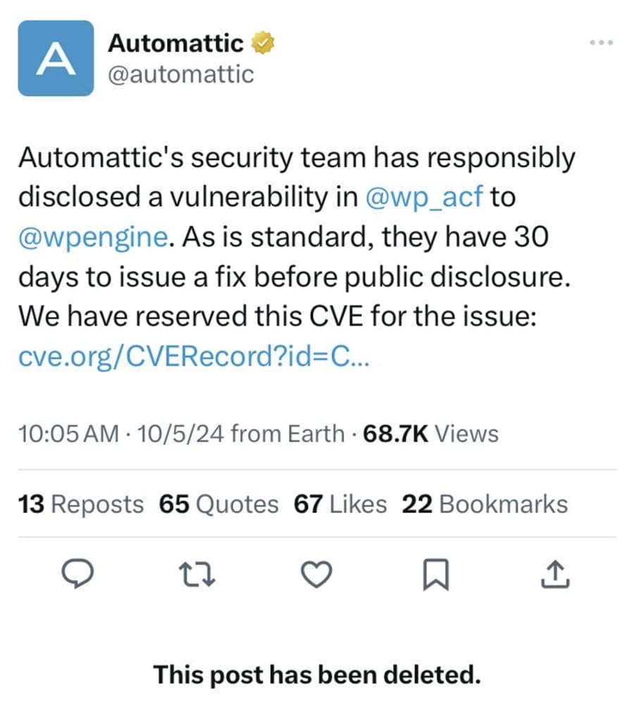 ACF插件被禁止访问WordPress.org带来的影响-搬主题