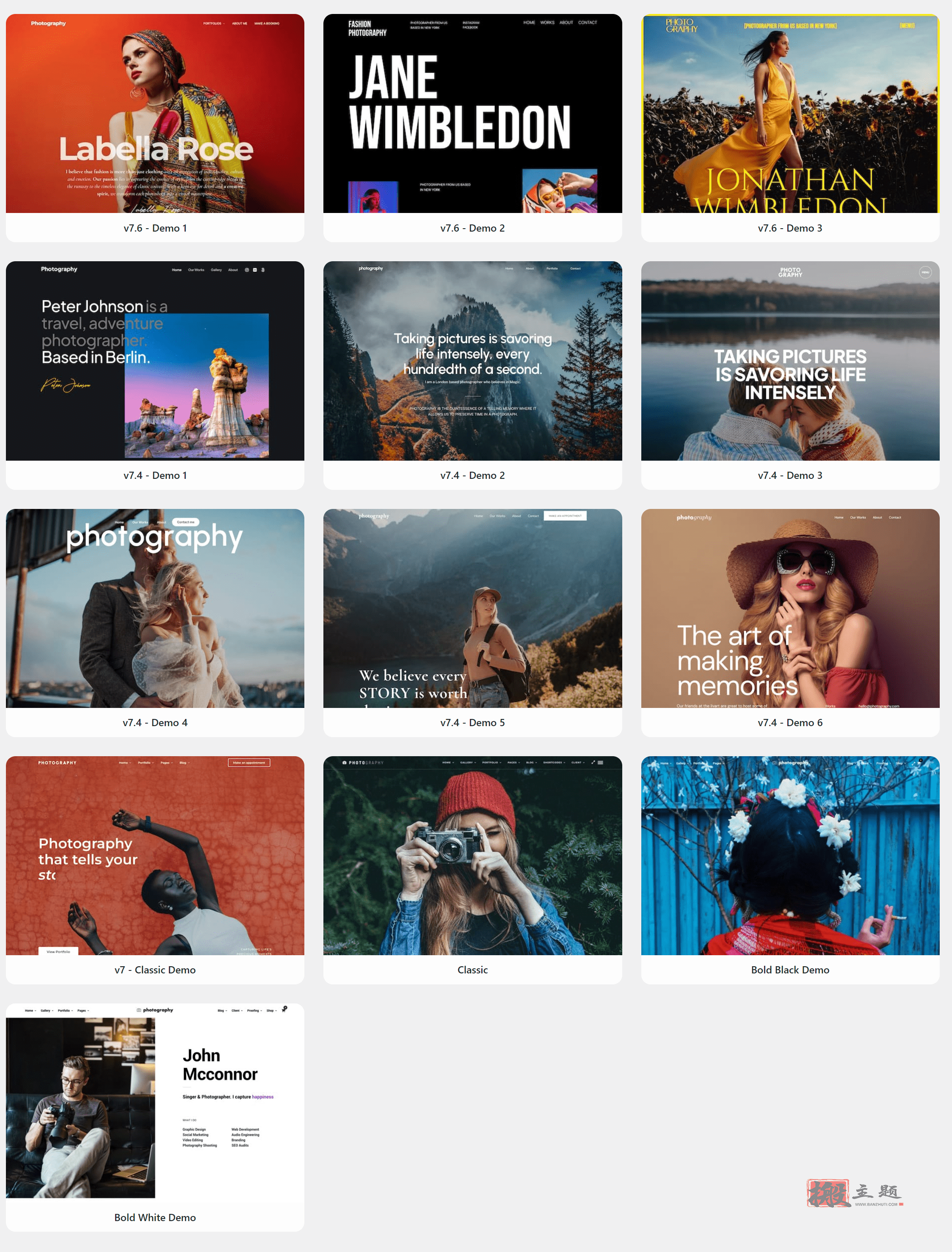 图片[2]-Photography 7.6.6汉化中文版|高级摄影照片作品WordPress主题模板-搬主题