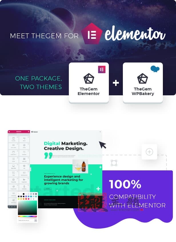 图片[2]-TheGem汉化中文版|创意多用途WooCommerce WordPress主题模板介绍-搬主题