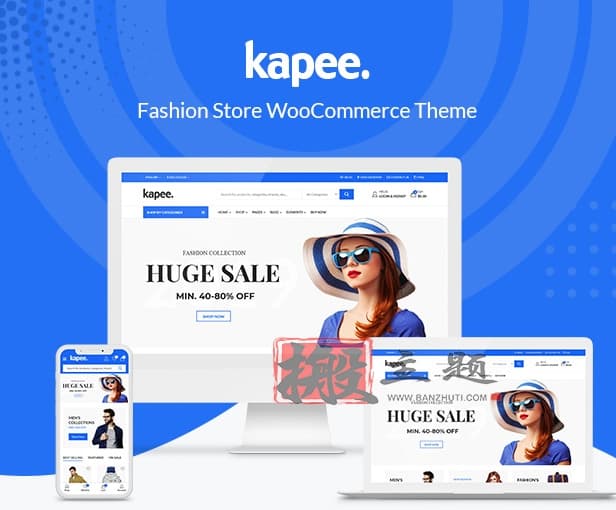 图片[4]-Kapee汉化中文版|时尚轻量WooCommerce WordPress主题模板介绍-搬主题
