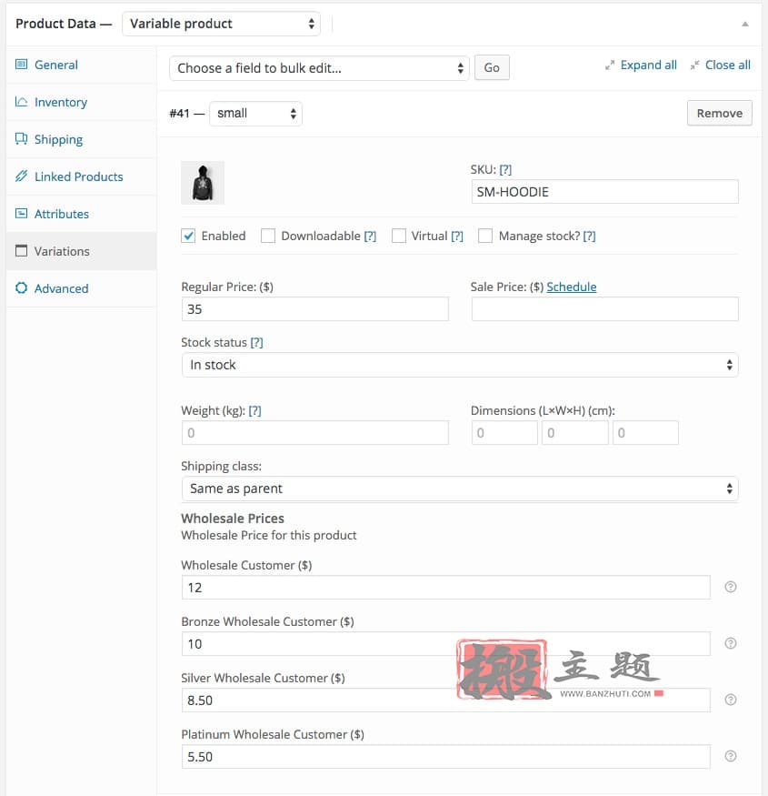 图片[5]-WooCommerce Wholesale Prices Premium汉化中文版|WooCommerce批发价格及B2B客户管理插件介绍-搬主题