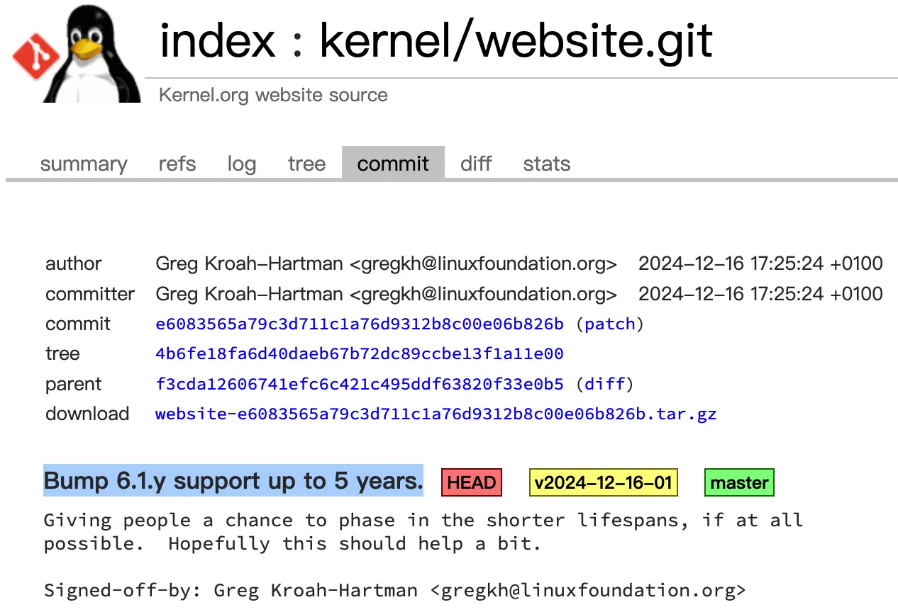 Linux 6.1 LTS支持周期延长至五年 持续维护至2027年底-搬主题
