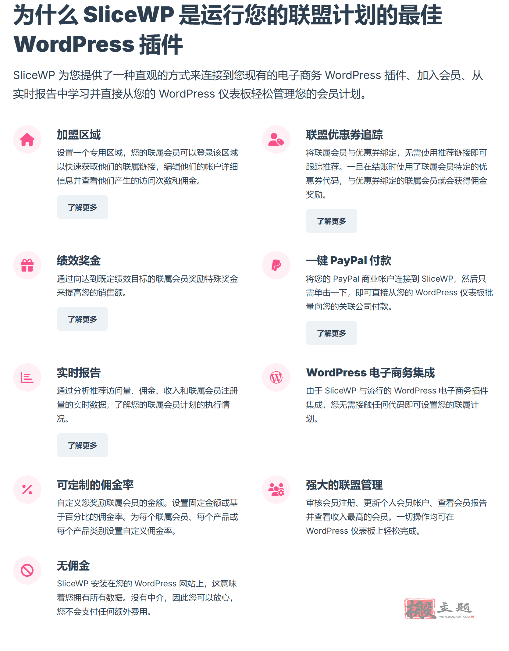 图片[4]-SliceWP Pro汉化中文版|WooCommerce商店联盟推广佣金Affiliates插件介绍-搬主题