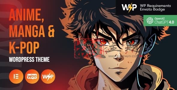 Otaku 1.8完美汉化中文版|动漫漫画流行音乐WordPress主题下载-搬主题