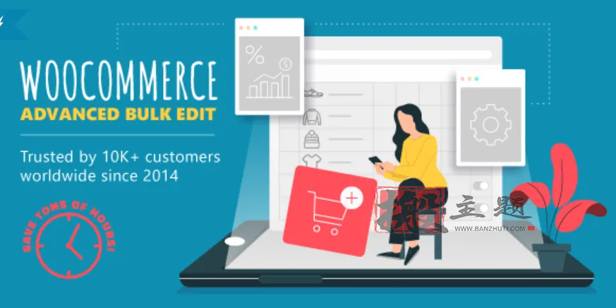 WooCommerce Advanced Bulk Edit 6.1.2.2汉化中文版|WooCommerce产品批量编辑插件下载-搬主题
